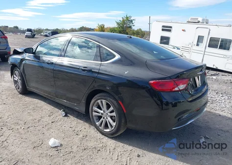2015 Chrysler 200 Limited из США, поврежденный, VIN 1C3CCCABXFN607237